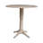 Extendable Round Solid Wood Dining Table-87227734