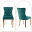 Chaise parsons rembourrée en velours touffeté Jerran-309508982-309508985