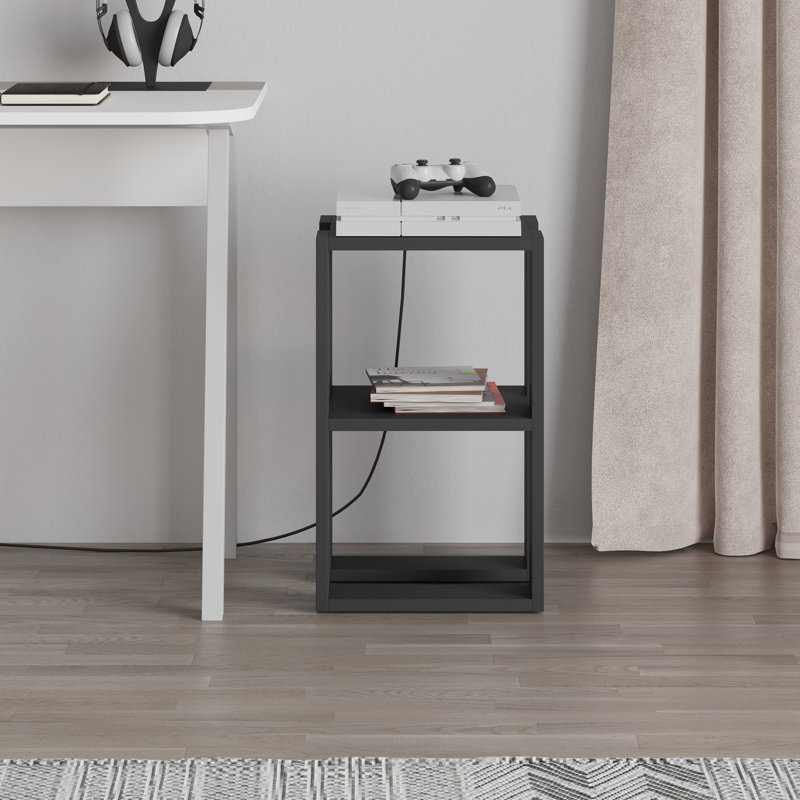 Naleah 34cm W Manufactured Wood Bedside Table