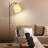 Taurice 62'' Arched Floor Lamp with Remote Control Bulb Included,Magnetic Design, Timer Added