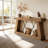 Two-Tier Side Table,Unique Entryway Table,Functional Console Table