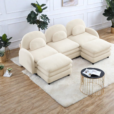 Canapé modulaire 3 places Cloud Comfort