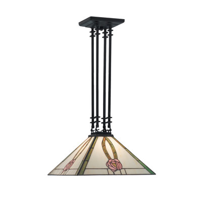 Luminaire suspendu géométrique 1 lumières mission mack