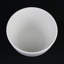 Ensemble de 5 pots à fleurs blancs en plastique - Design rond moderne