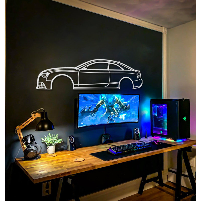 No Frame Print on Metal, 49" H x 13" W