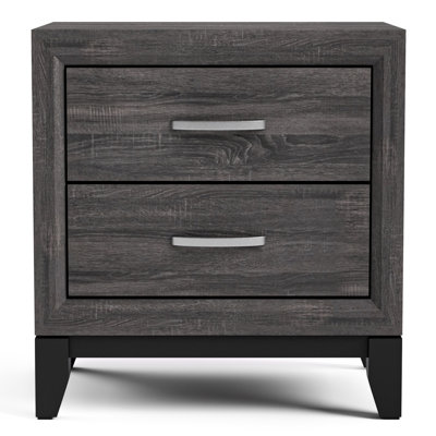 Ferris Beeson 2-Drawer Nightstand by George Oliver