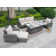 Aerolyn 6 - Person Patio Conversation Sets with Cushions