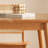 Mayar Cherry Solid Wood Dining Table-865726076