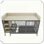 Cage robuste avec tiroirs de rangement en acier inoxydable-321687138