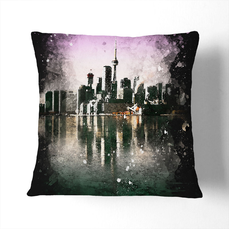 Square Throw Cushion, 40cm H x 40cm W x 15cm D