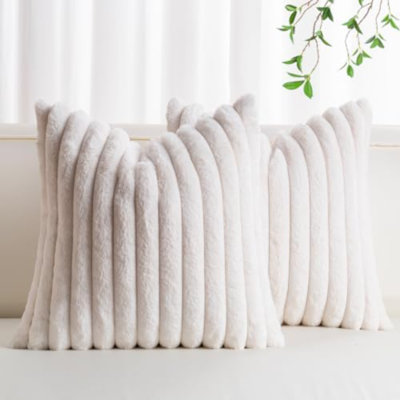 Striped Corduroy Pillow Cover
