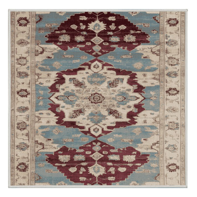 Tapis beige surteint lavable à la machine