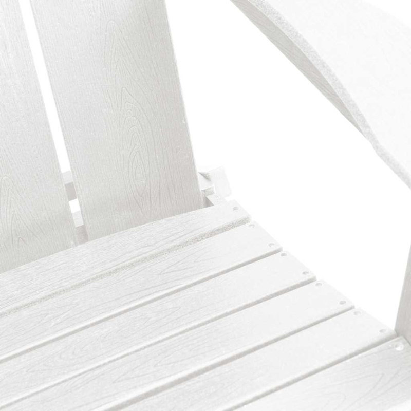 Outdoor Adirondack Chair, White