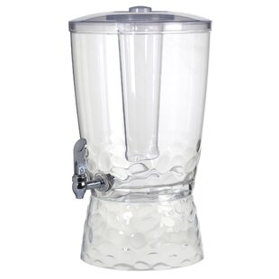 Beverage Dispenser with Stand - (2 Count) Stackable 2 Gallon Tritan Clear  Drink