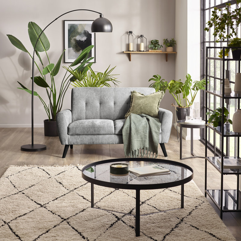 Bostrom 2 Seater Linen Sofa, Grey