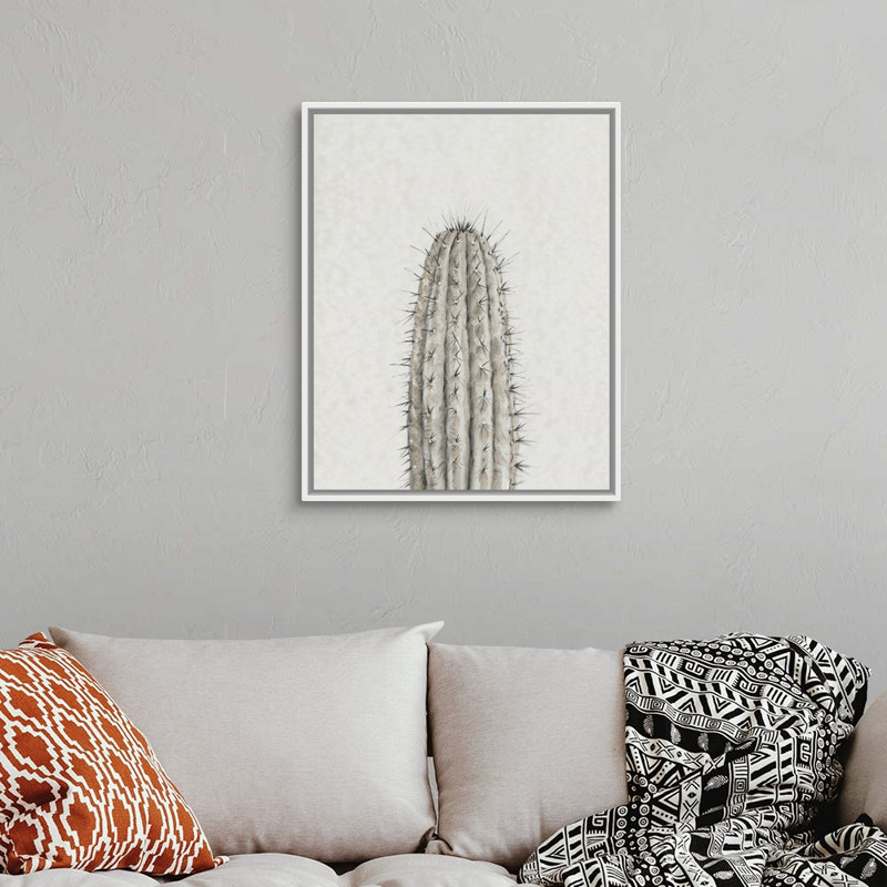 «Cactus Study III» par Timothy O 'Toole - reproduction d'art sur toile, H 31,7 po x l 25,7 po x P 1,75 po