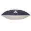 Housse de coussin décoratif contemporaine 100% coton tissé délavé à motif géométrique Contemporary-92582163