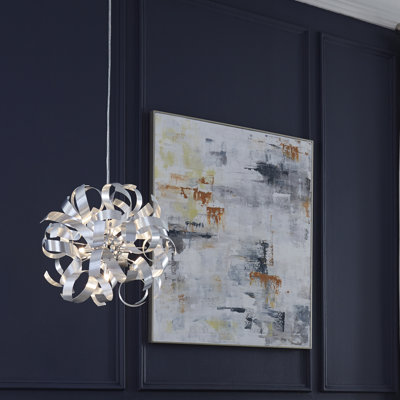 Ailis 12 - Light Dimmable Sphere Chandelier