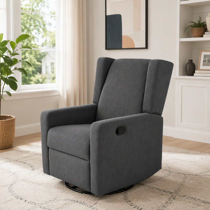 Upholstered Fabric Recliner