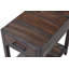 Table de bout en bois massif avec rangement Gaugain