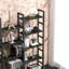 Bibliothèque de conversion en acier Tayler H 59,4 "x l 62,2"