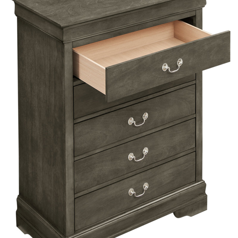 Commode de style traditionnel, Gris