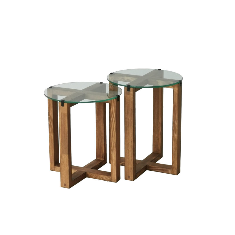 Lili Cross Legs Nesting Tables