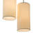 Antani 2 - Light Nickel Cluster Pendant