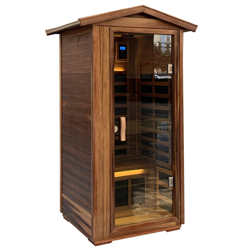 Sauna d'extérieur en bois Red Cedar