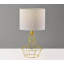 Lampe de table en métal Wadaan