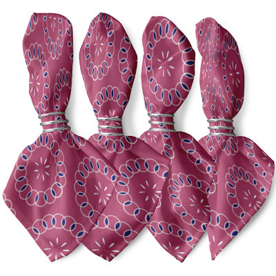 Cesaria Happiness Is Floral Napkins