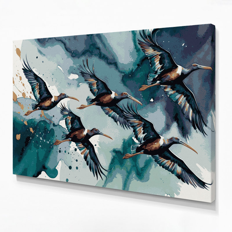 Oiseaux Hadada, H 11 po x l 14 po
