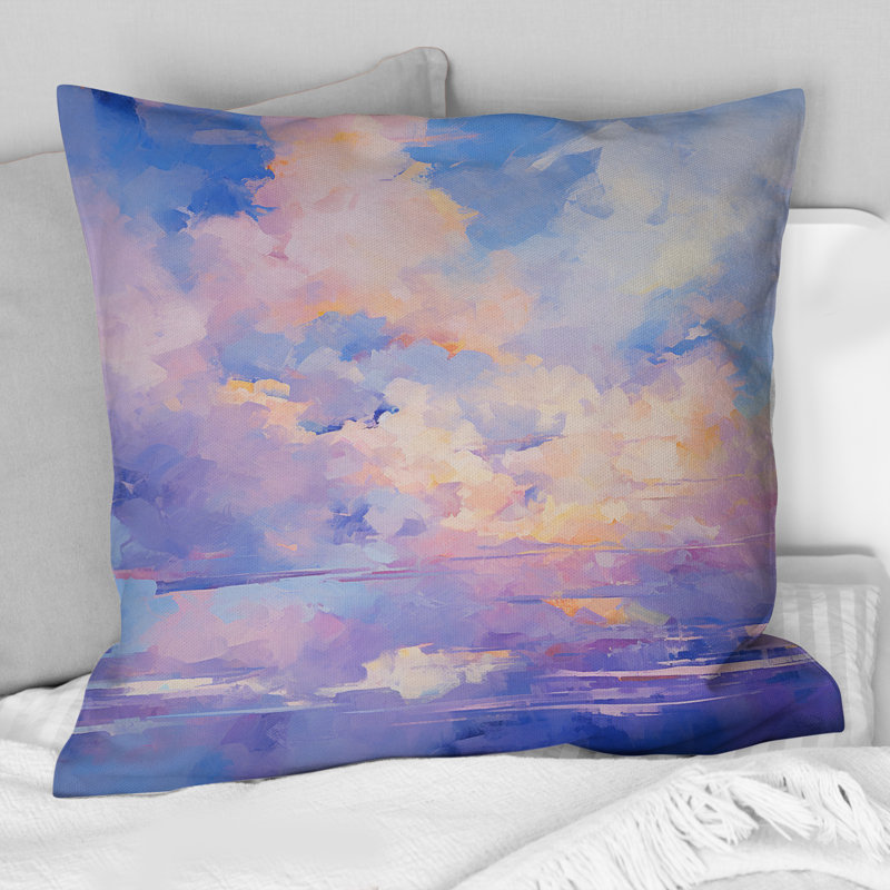 Coussin décoratif coloré Skyline Photo Skyline Serenade II