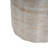 Outdoor/Indoor Lightweight Concrete Side Table,Travertine Finish
