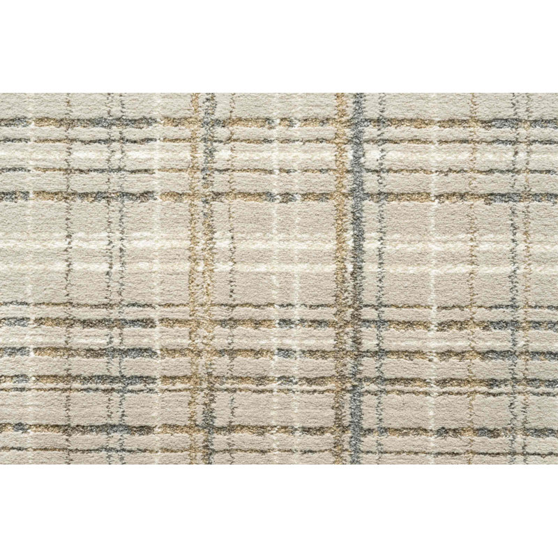 Aglaia Plaid Indoor / Outdoor Area Rug, Rectangle 120 x 170cm