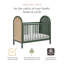 Bondi Cane 3-in-1 Convertible Crib with Toddler Bed Conversion Kit-612367770