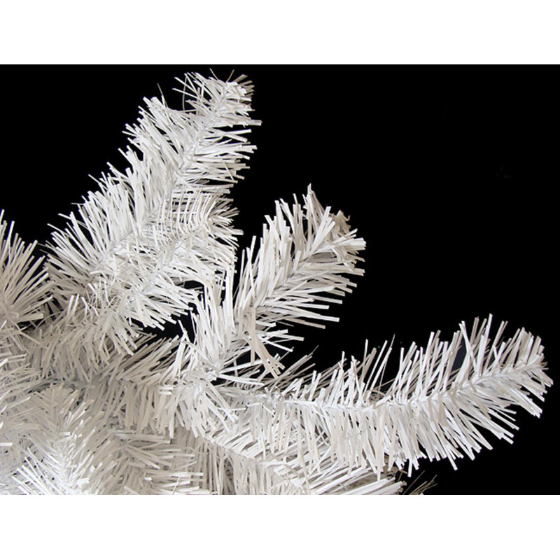 Snow White Pine Artificial Christmas Teardrop Swag - 30"