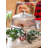 Pewter Vine Glass Cake Stand