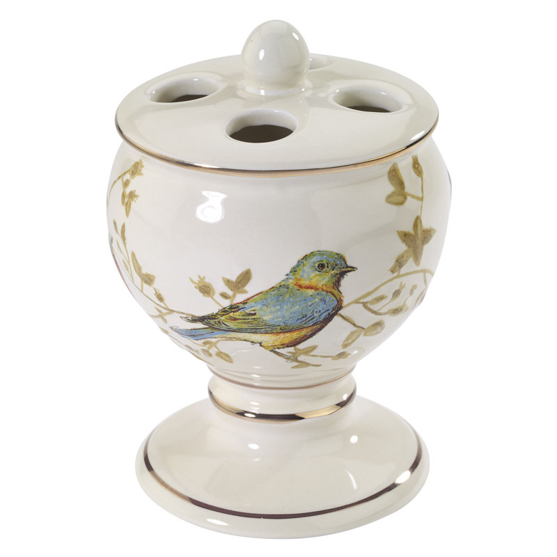Porte-brosse à dents Gilded Birds