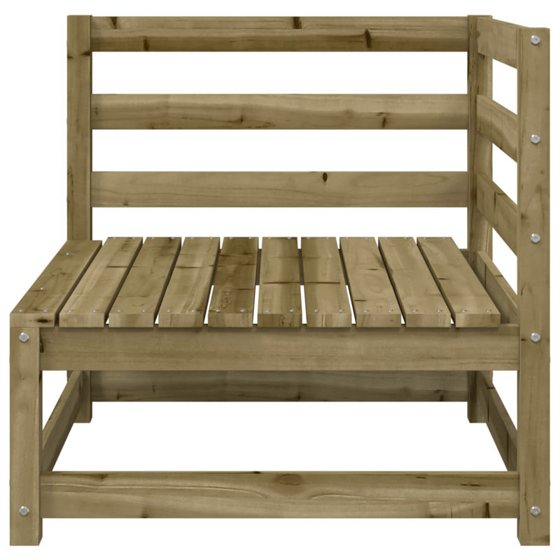 Stasia 70cm Wide Wood Patio Sofa