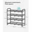 16 Pair Shoe Rack