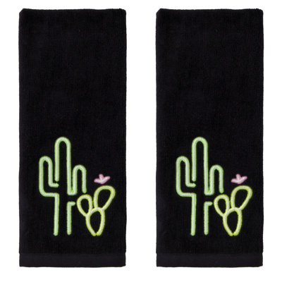 NEON CACTUS EMB HAND-BLACK