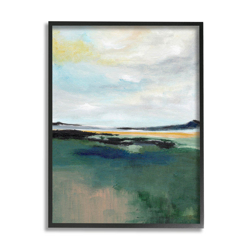 Art mural texturé giclée moderne et nuageuse moderne par Nikita Jariwala_aq-574, H 14 po x l 11 po x P 1,5 po