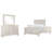 California King Shutter Panel Bed With 2 Nightstands-190725248-190725252