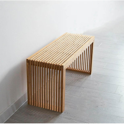 Bamboo Benches For Entryway, Living by Latitude Run