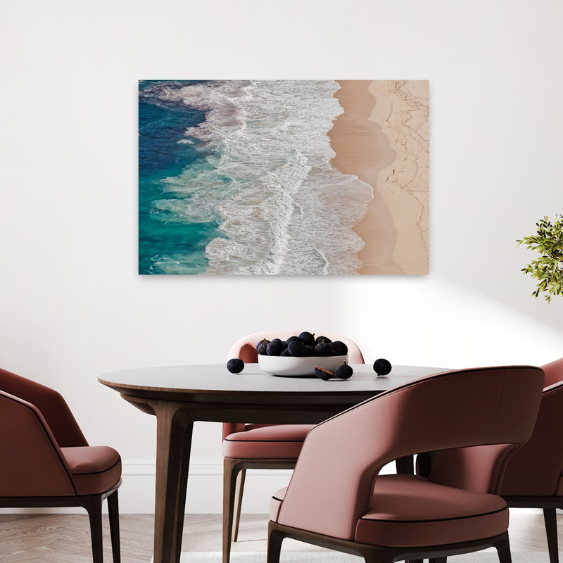 Art contemporain, art côtier abstrait, H 24 po x l 36 po