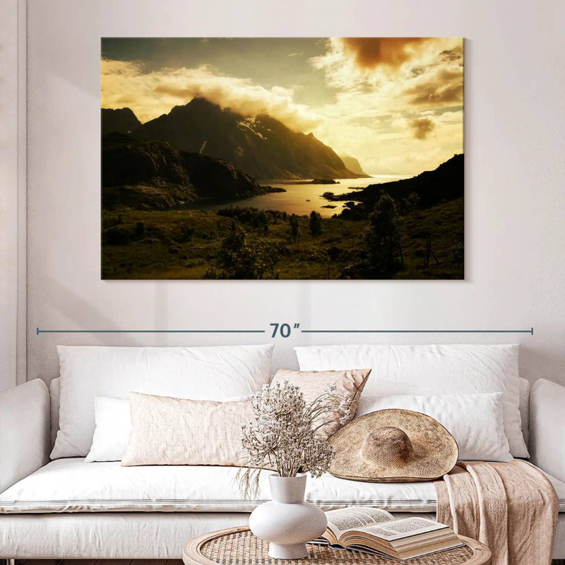 Alvord Lofoten Norvège II, H 34 po x l 51 po