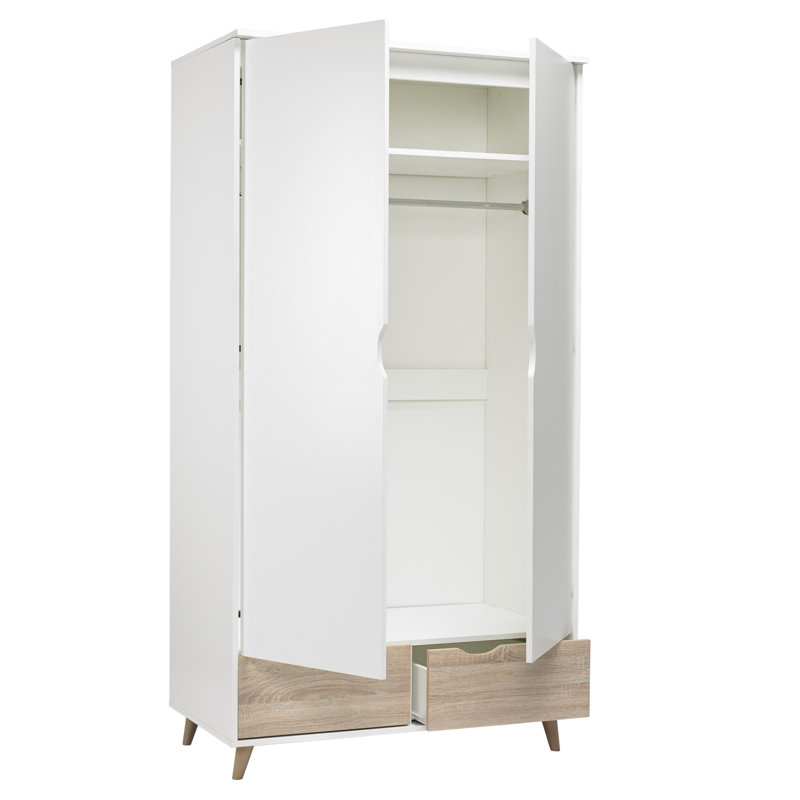 STOCKHOLM 2 DOOR DOUBLE WARDROBE