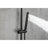 59-inch Hose Handheld Shower With Build And Adjustable Head In Matte Black Easy Feature Safe Design