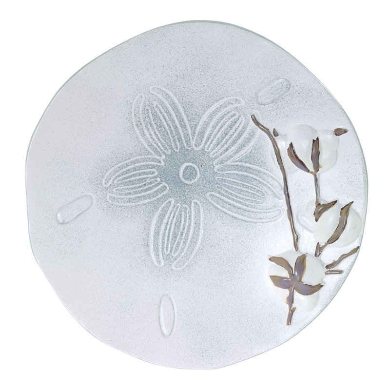 Light Blue Resin Farmhouse Shell Soap Dish